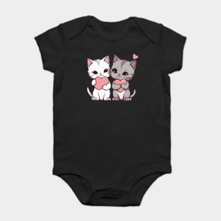 Kawaii Maine Coon Cat Baby Bodysuit